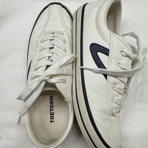 TRETORN Nylite Navy White Sneakers 🎾